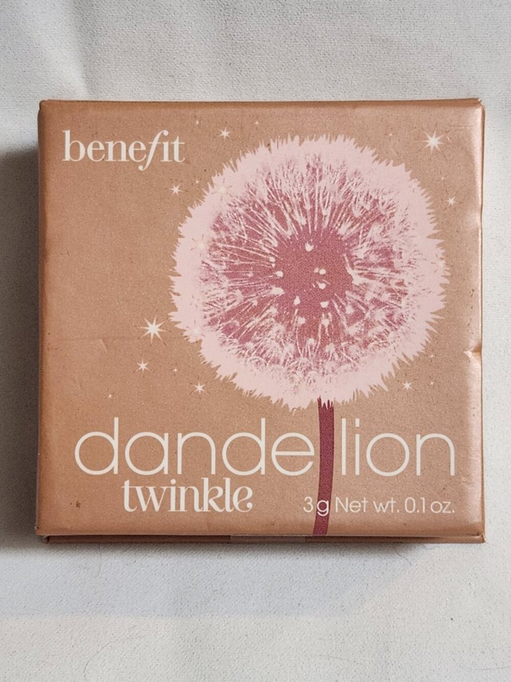 Benefit Dandelion Twinkle Highlighting Blush